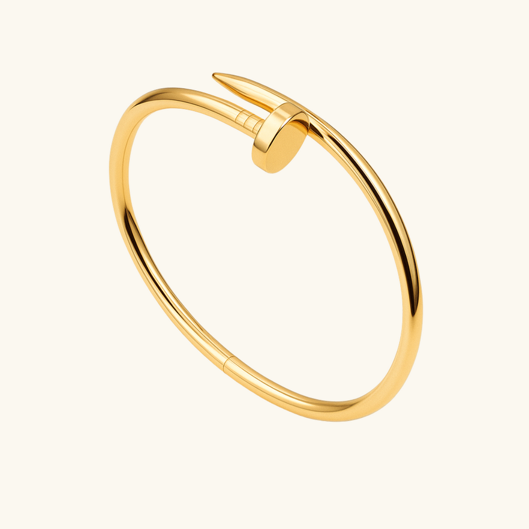 Lucky Charm White and Gold Trio Set