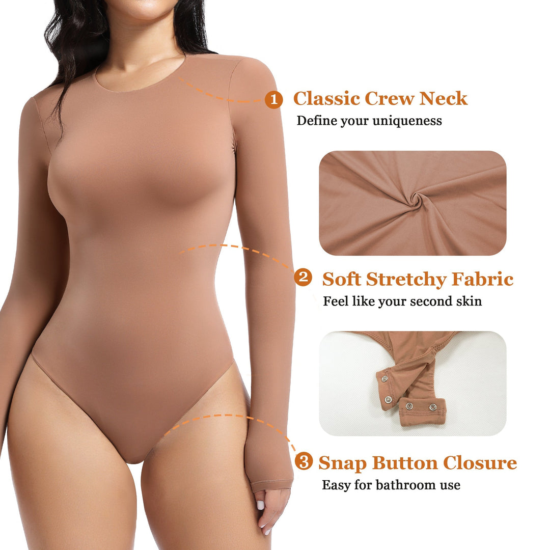 Long Sleeve Bodysuit 1+1