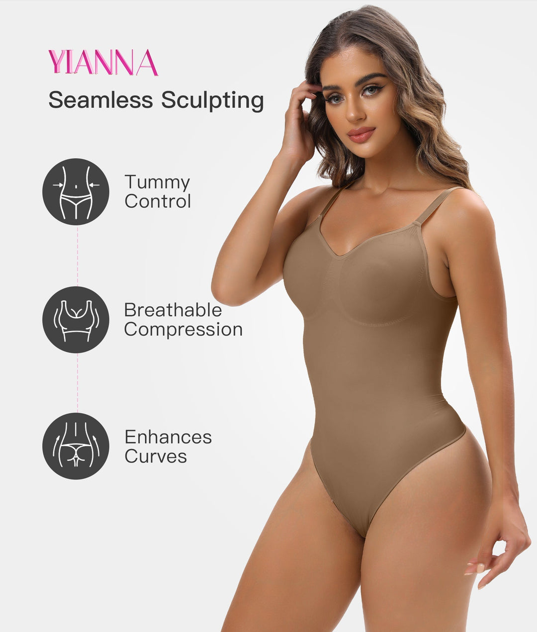 Seamless Tummy Control Bodysuit
