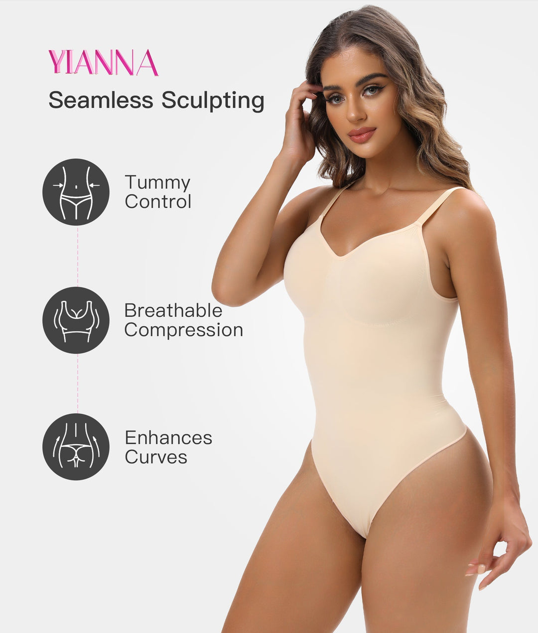 Seamless Tummy Control Bodysuit