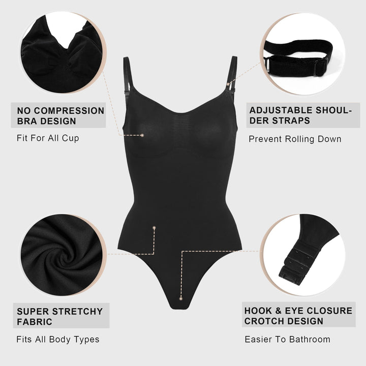 Seamless Tummy Control Bodysuit