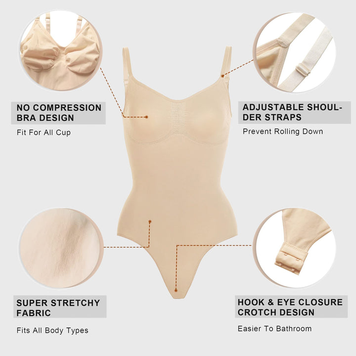 Seamless Tummy Control Bodysuit