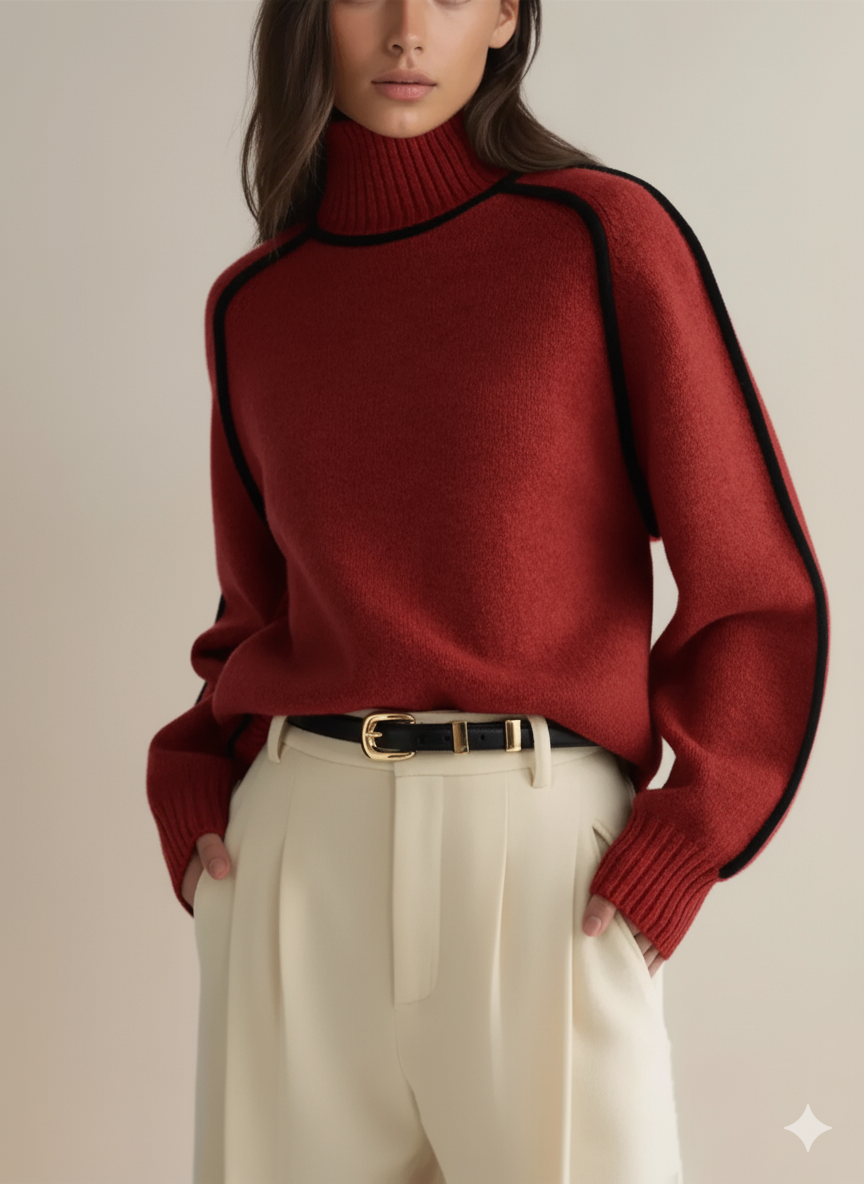 Donna | Elegant Turtleneck sweater