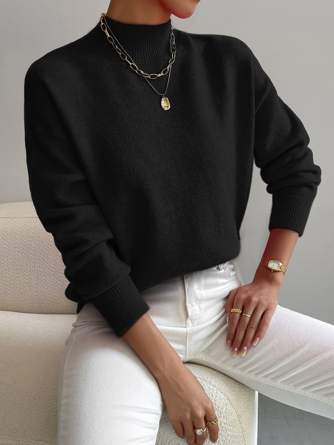 FAYE | CLASSIC TURTLENECK SWEATER
