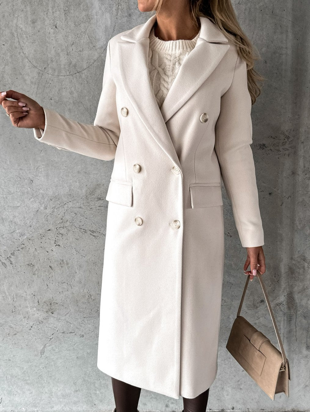 Maja Wool Blend Coat