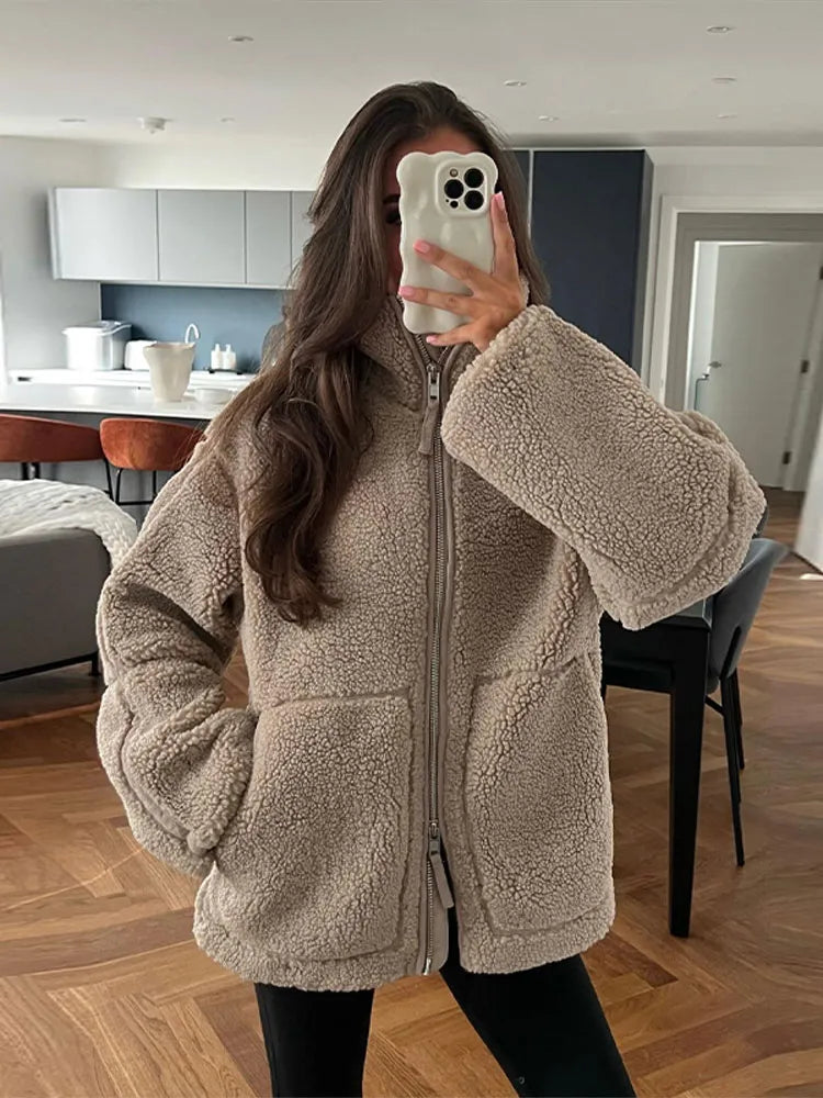 Nova –  Warm Teddy Coat