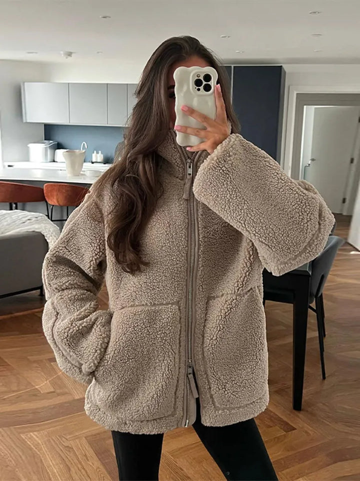 Nova –  Warm Teddy Coat